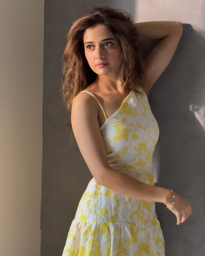 Ashika Ranganath Cute Looks in Modern Dress