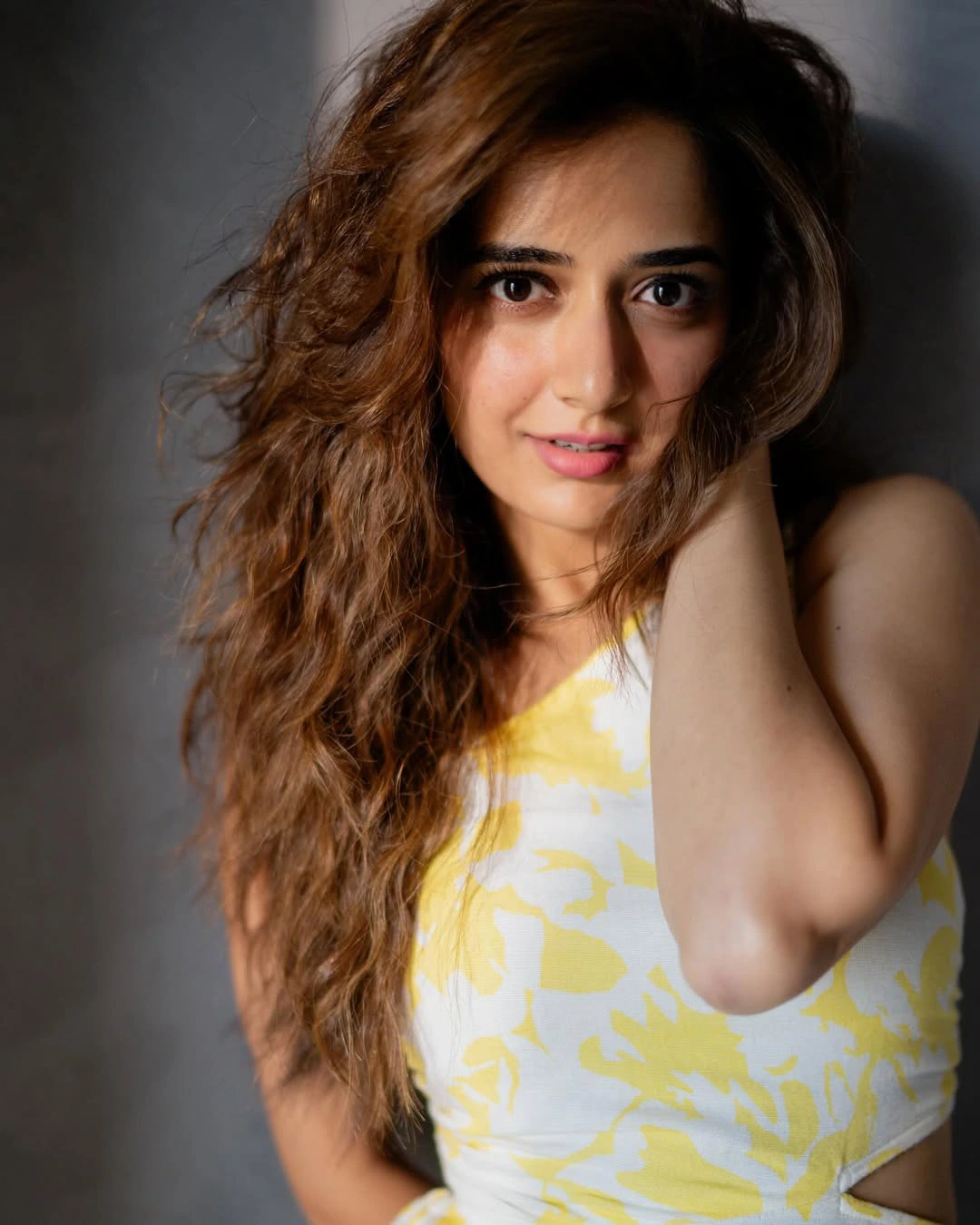Ashika Ranganath Cute Looks in Modern Dress