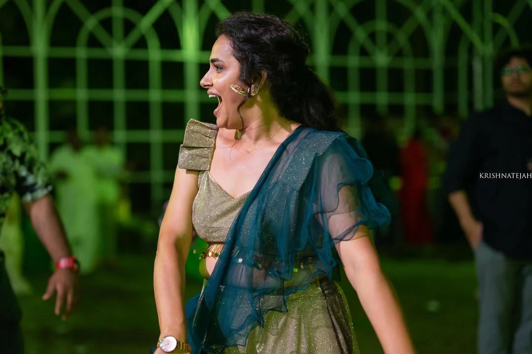 Actress Hari Teja Dance in her Sister Nithya Sangeeth Event