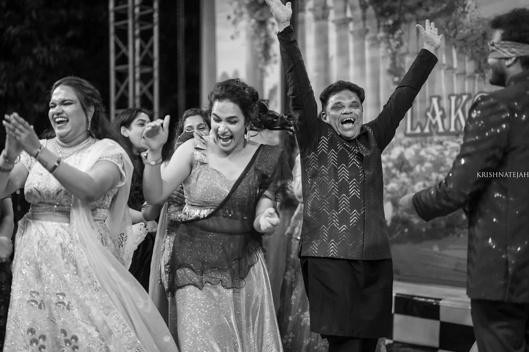 Actress Hari Teja Dance in her Sister Nithya Sangeeth Event