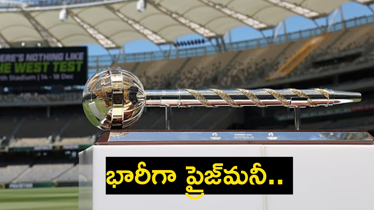 WTC 2025 prize Money : డబ్ల్యూటీసీ ప్రైజ్మనీని ప్రకటించిన ఐసీసీ.. ఫైనల్కు చేరకున్నా భారత్కు ఎన్ని కోట్లంటే? విజేతకు ఎంతంటే? WTC 2025 prize Money : డబ్ల్యూటీసీ ప్రైజ్మనీని ప్రకటించిన ఐసీసీ.. ఫైనల్కు చేరకున్నా భారత్కు ఎన్ని కోట్లంటే? విజేతకు ఎంతంటే?