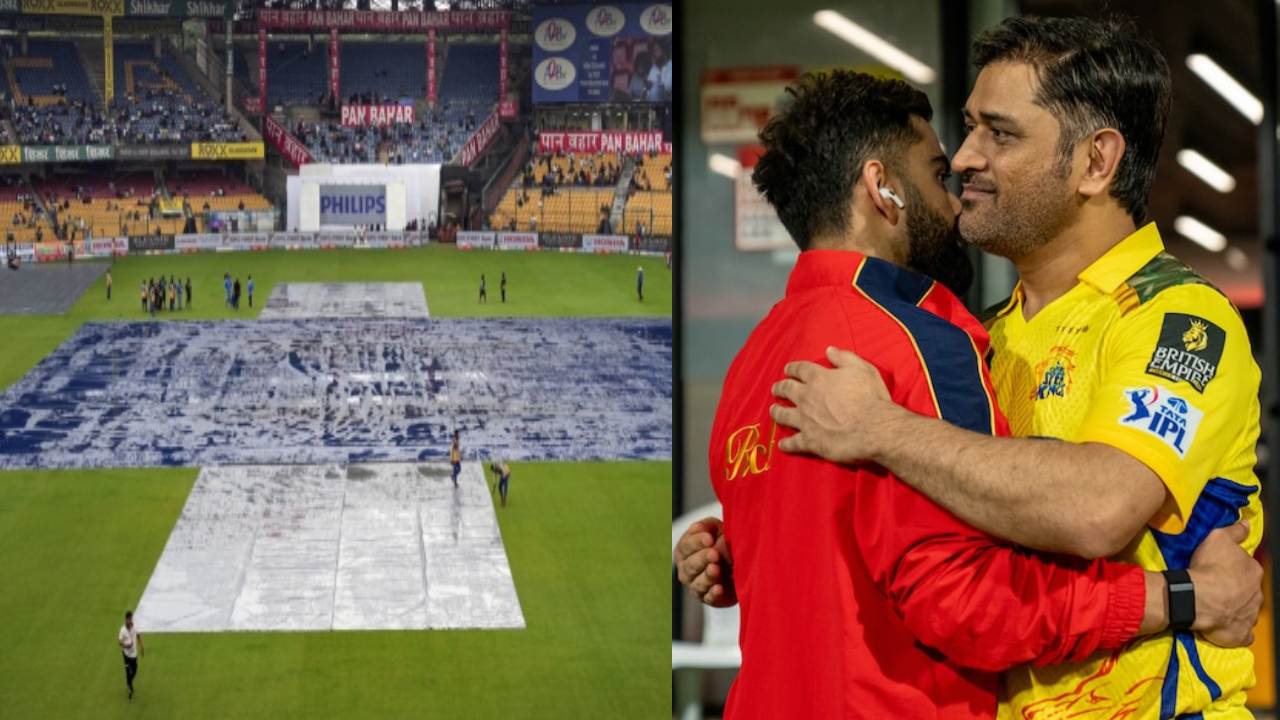 RCB vs CSK : ఆర్సీబీ, చెన్నై మ్యాచ్కు వర్షం ముప్పు.. మ్యాచ్ రద్దైతే బెంగళూరు ప్లేఆఫ్స్ పై ప్రభావం ఎంత? RCB vs CSK : ఆర్సీబీ, చెన్నై మ్యాచ్కు వర్షం ముప్పు.. మ్యాచ్ రద్దైతే బెంగళూరు ప్లేఆఫ్స్ పై ప్రభావం ఎంత?