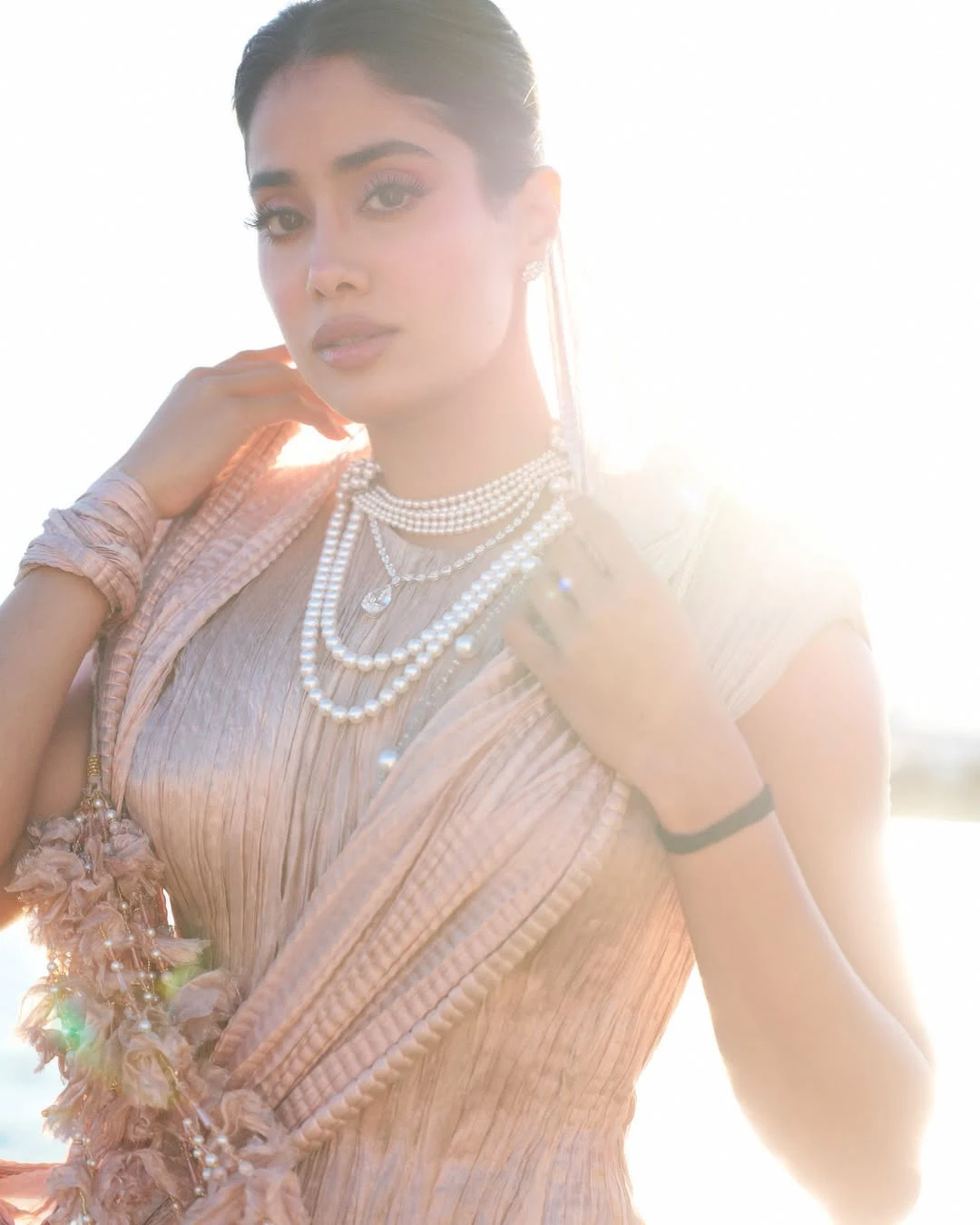 Janhvi Kapoor Stunning Looks in Cannes Film Festival