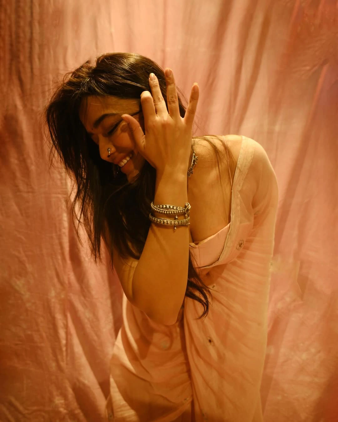 Ketika Sharma Stunning Looks in Saree
