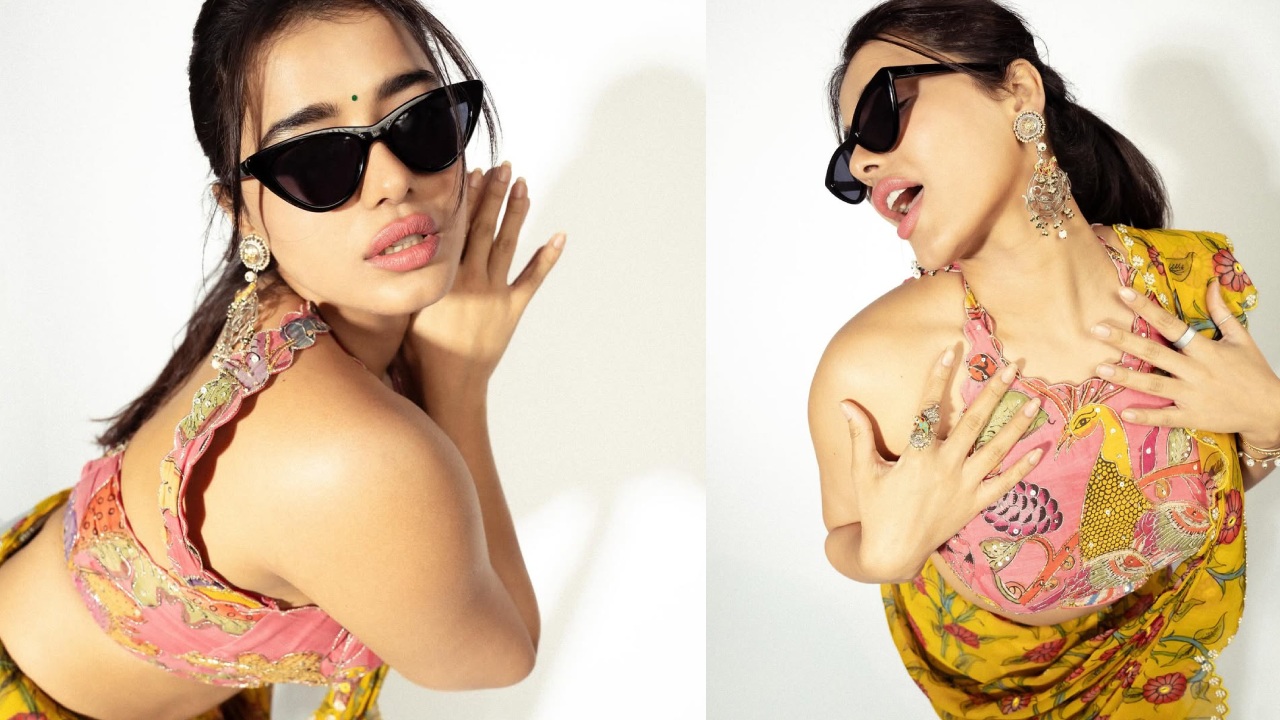 Ketika Sharma : ‘సింగిల్’ భామ కేతిక శర్మ.. చీరకట్టులో స్టైలిష్ పోజులు..