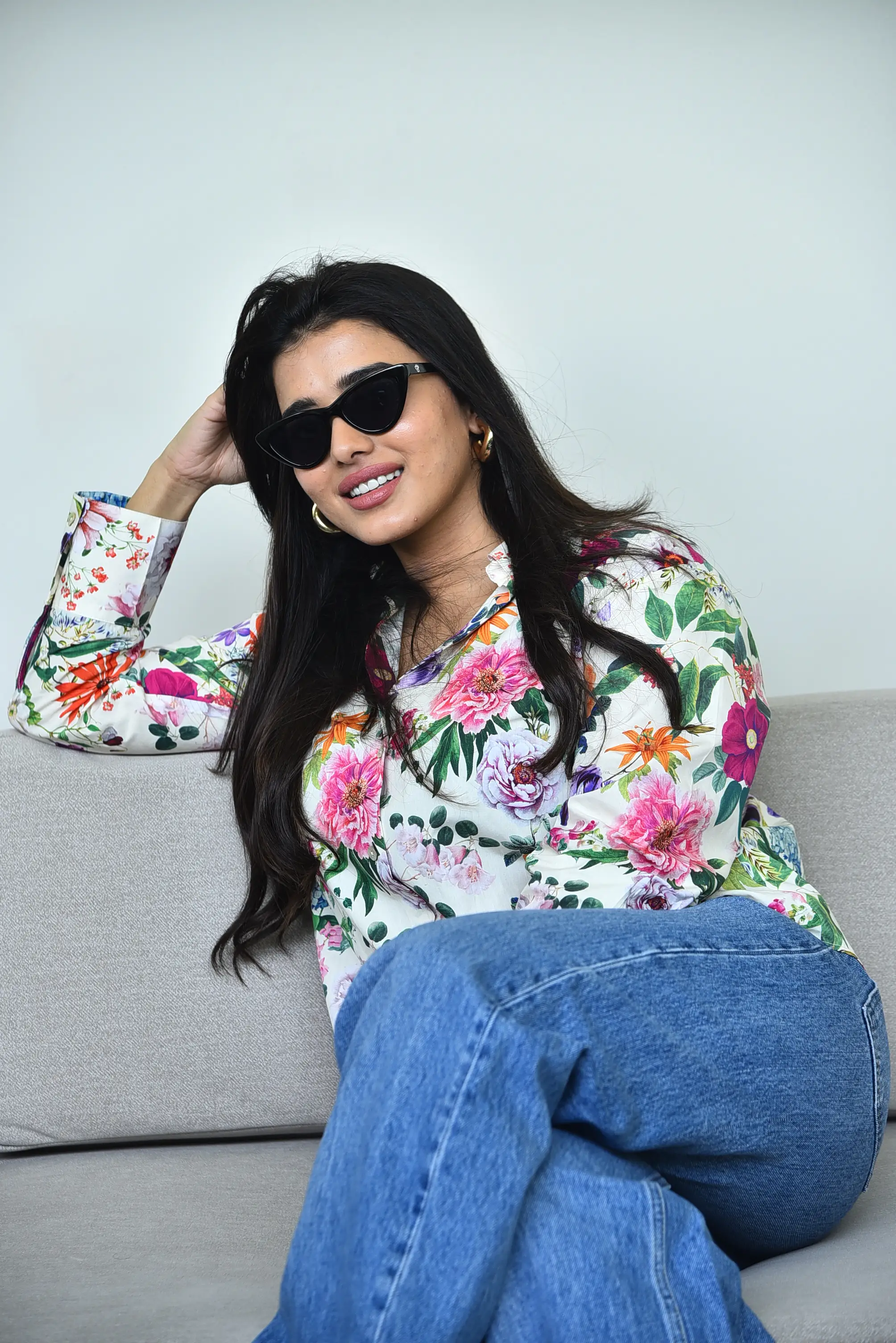 Ketika Sharma Stylish Looks in Single Movie Promotions