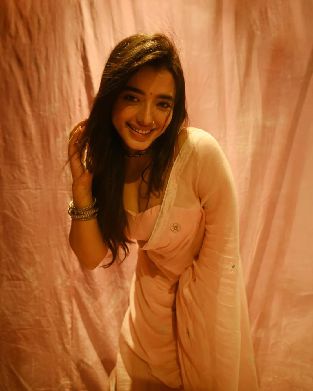 Ketika Sharma Stunning Looks in Saree