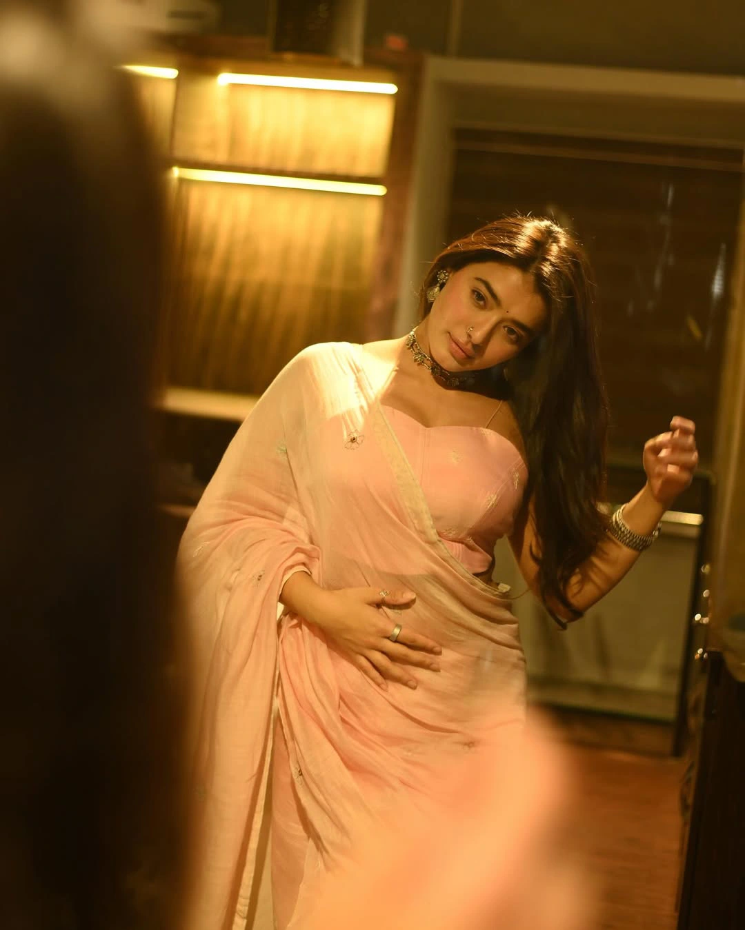 Ketika Sharma Stunning Looks in Saree