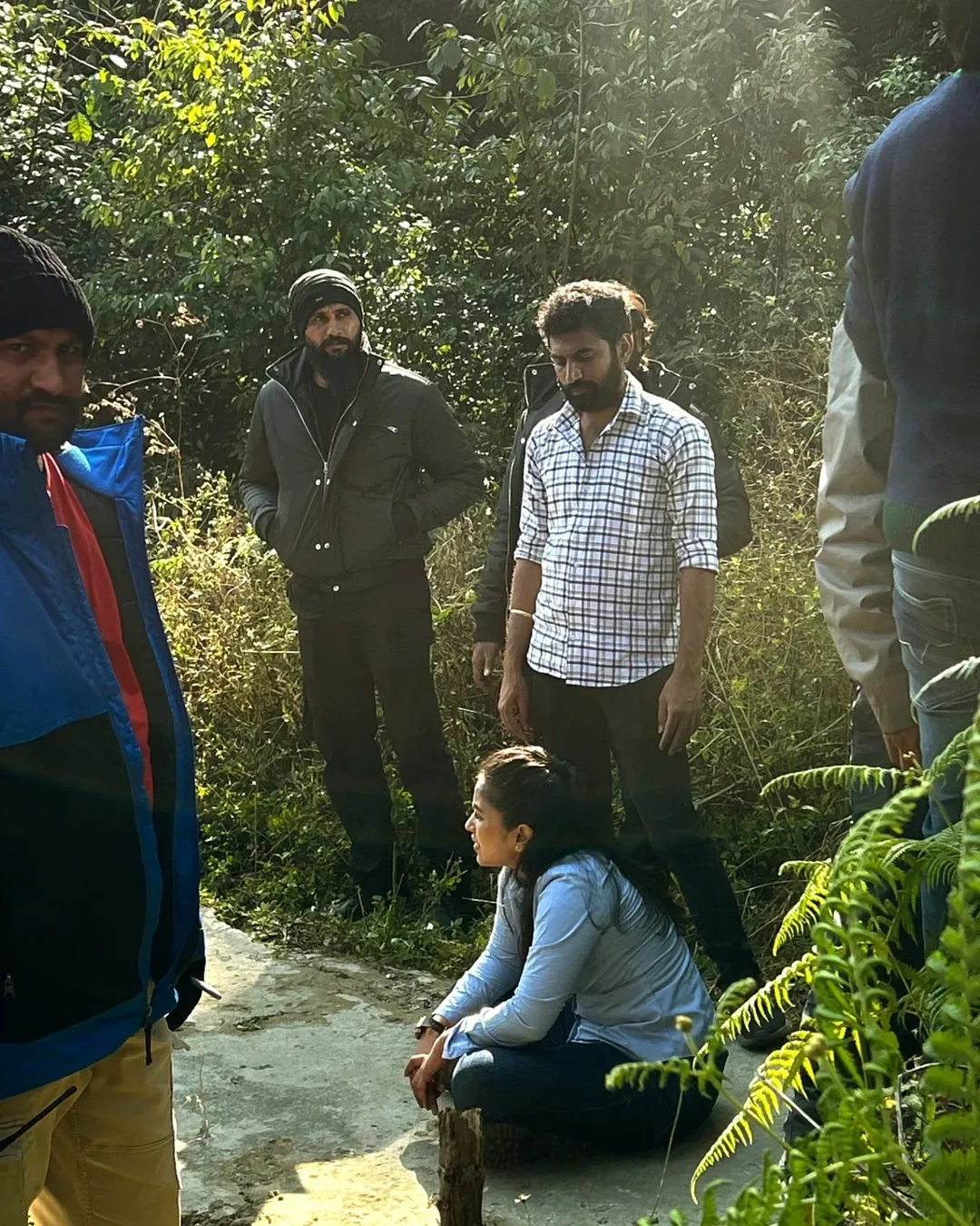 Komalee Prasad Shares Hit 3 Movie Working Stills
