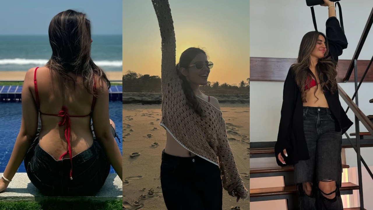 Kushitha Kallapu : బీచ్ ఫేసింగ్ ఇంట్లో ఎంజాయ్ చేస్తూ.. బ్యాక్ అందాలతో అలరిస్తున్న కుషిత కళ్లపు..