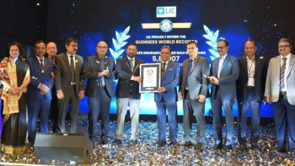 LIC Guinness Record