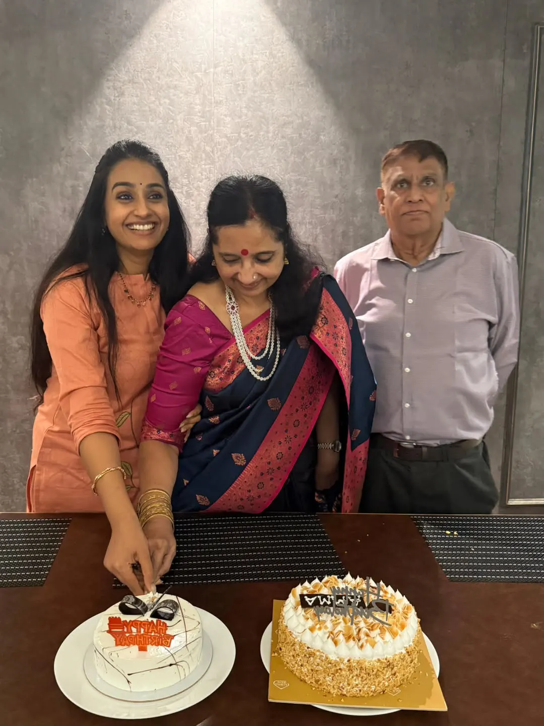 Laya Gorty Celebrates her Mother Birthday