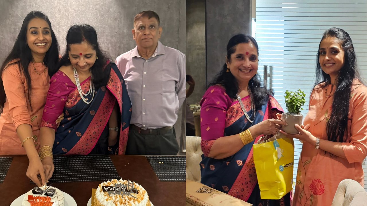 Laya Gorty : అమ్మ బర్త్ డేని సెలబ్రేట్ చేసిన ఒకప్పటి హీరోయిన్ లయ.. ఫొటోలు..