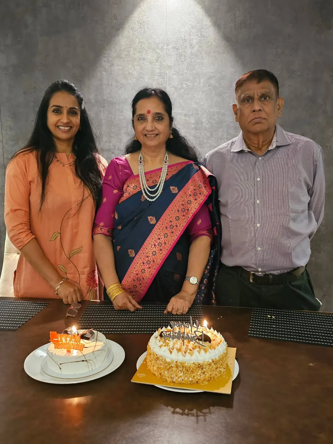 Laya Gorty Celebrates her Mother Birthday