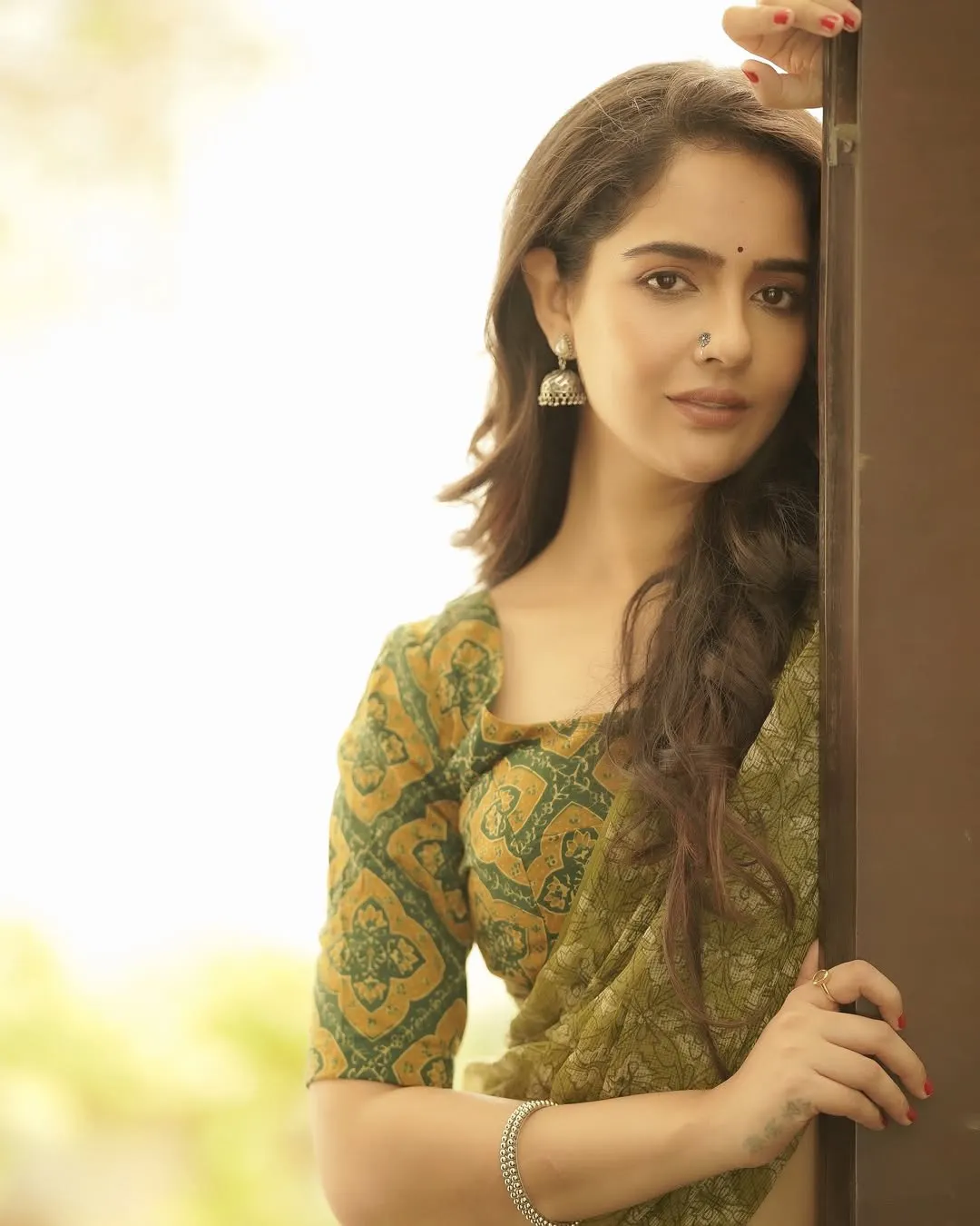 Malvi Malhotra Stunning Looks in Saree