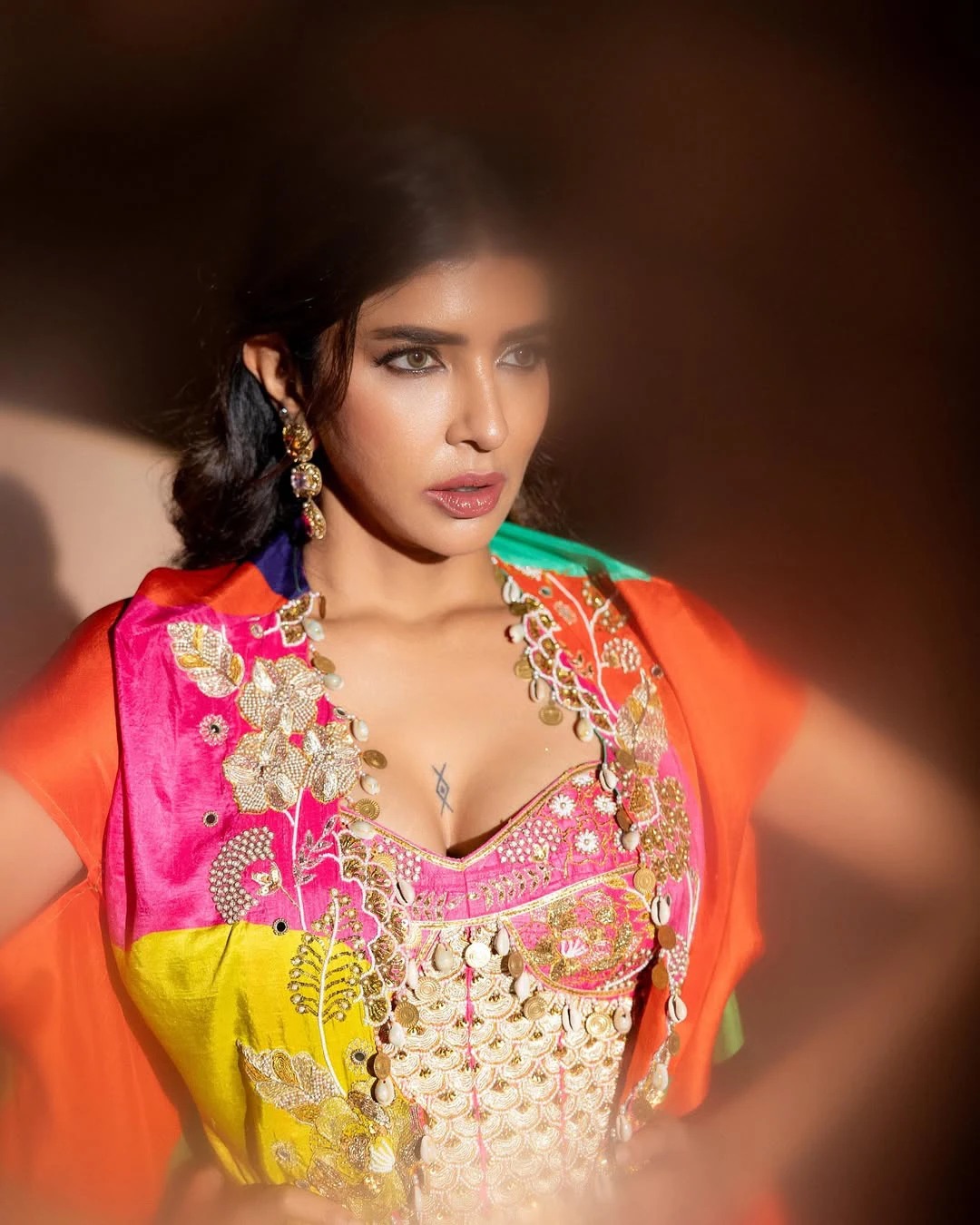 Manchu Lakshmi Sizzling Photos with Showing her Tattoo