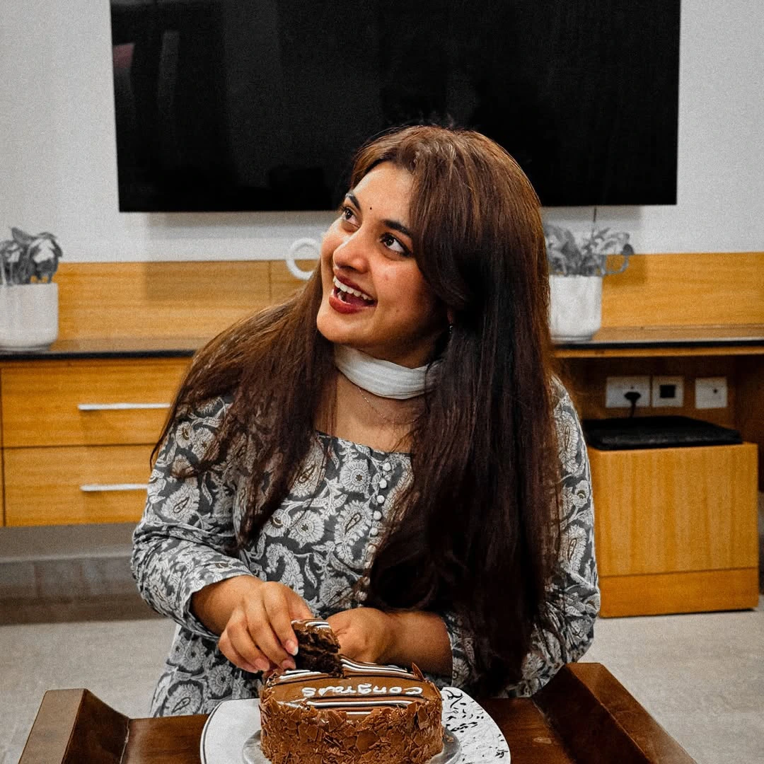 Nivetha Thomas Celebrates for Achieving Best Actress in Gaddar Awards