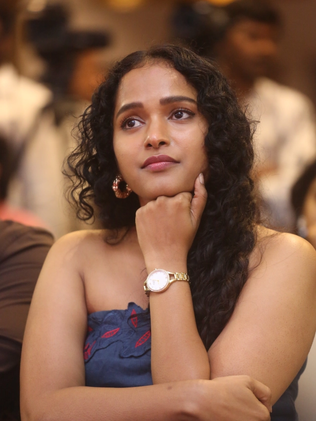 Pavani Karanam in Hit 3 Success Celebrations