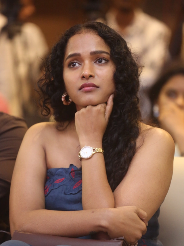 Pavani Karanam in Hit 3 Success Celebrations