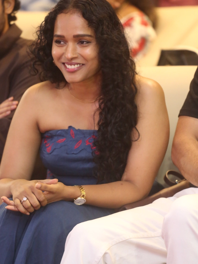 Pavani Karanam in Hit 3 Success Celebrations