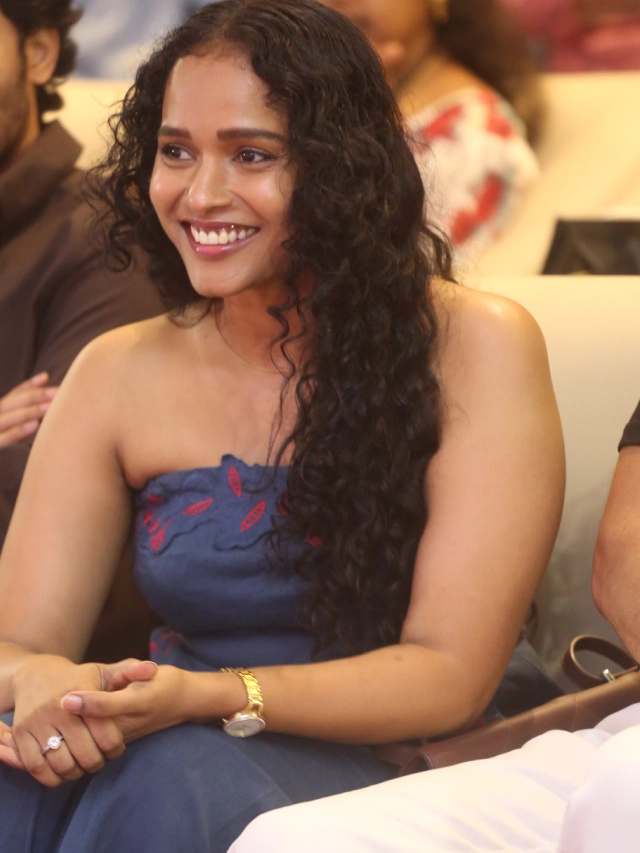 Pavani Karanam in Hit 3 Success Celebrations