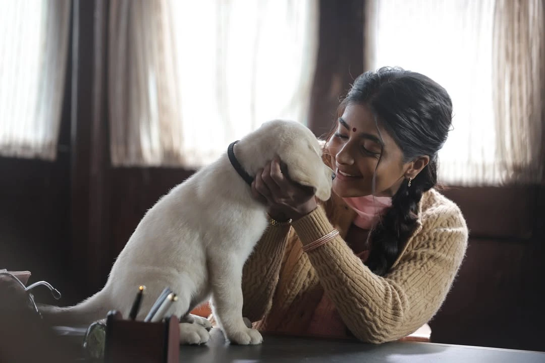 Pooja Hegde Retro Movie Working Stills