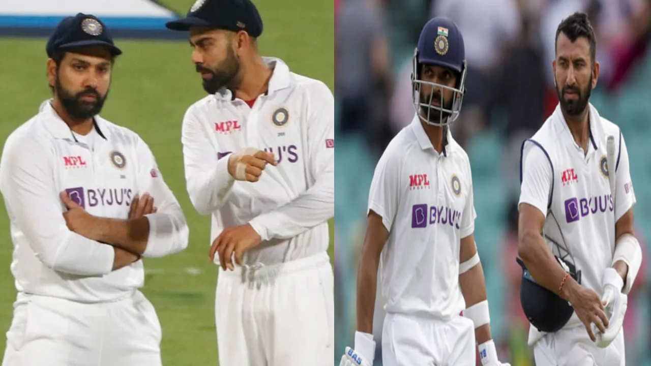 ENG vs IND : కోహ్లీ, రోహిత్ ల రిటైర్మెంట్.. అజింక్యా రహానే, పుజారాలకు గోల్డెన్ ఛాన్స్.. బ్యాక్ డోర్ ఎంట్రీ ఖాయం..! ENG vs IND : కోహ్లీ, రోహిత్ ల రిటైర్మెంట్.. అజింక్యా రహానే, పుజారాలకు గోల్డెన్ ఛాన్స్.. బ్యాక్ డోర్ ఎంట్రీ ఖాయం..!