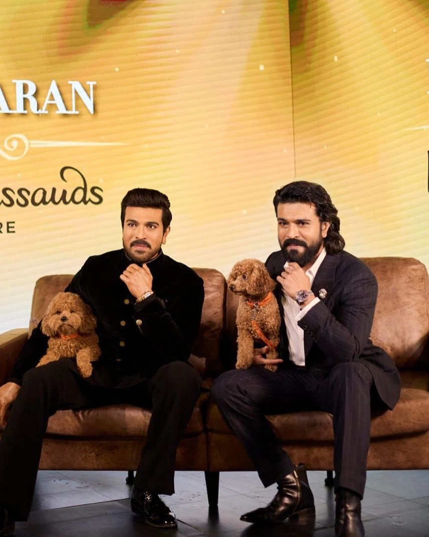 Ram Charan Wax Statue