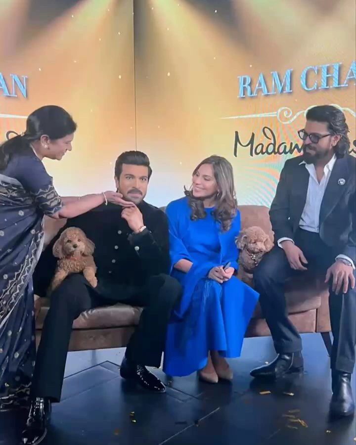 Ram Charan Wax Statue