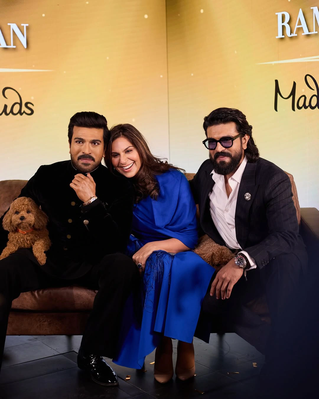 Ram Charan Wax Statue