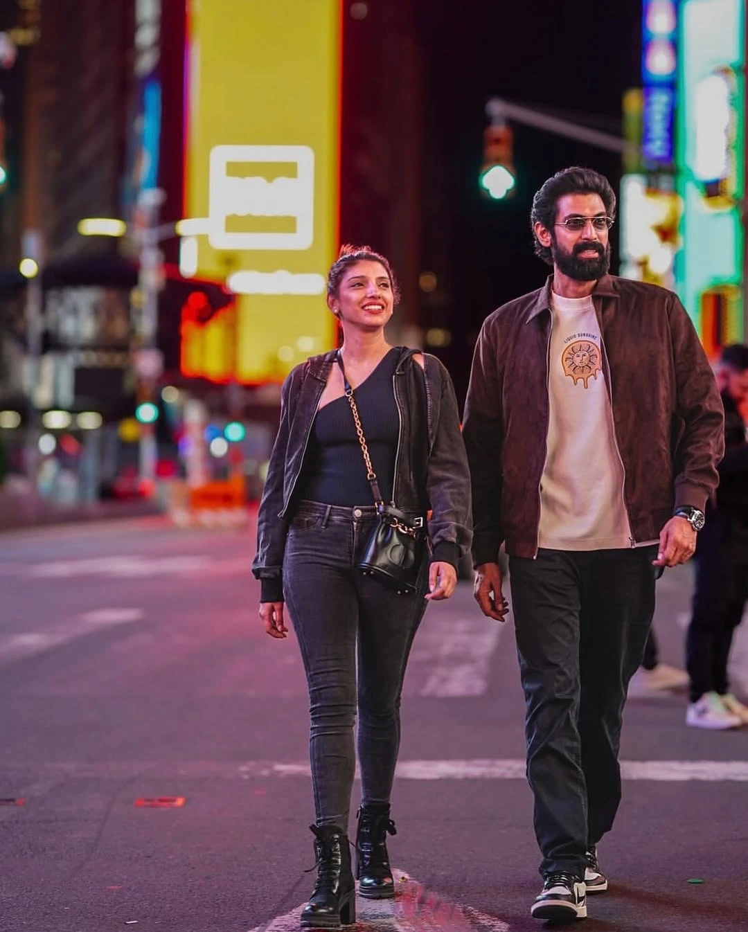 Rana Daggubati Enjoying Vacation with his wife Miheeka in America