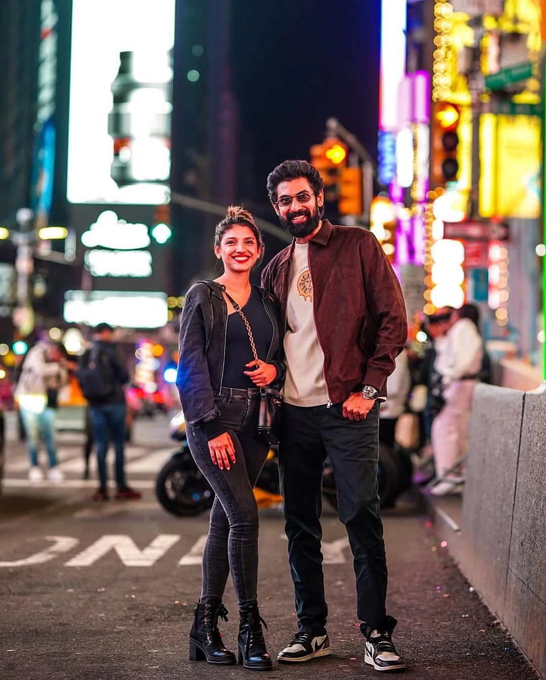 Rana Daggubati Enjoying Vacation with his wife Miheeka in America