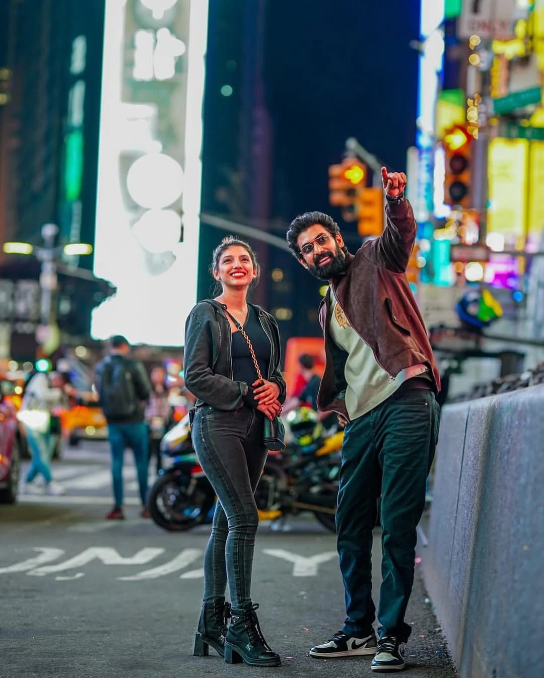 Rana Daggubati Enjoying Vacation with his wife Miheeka in America