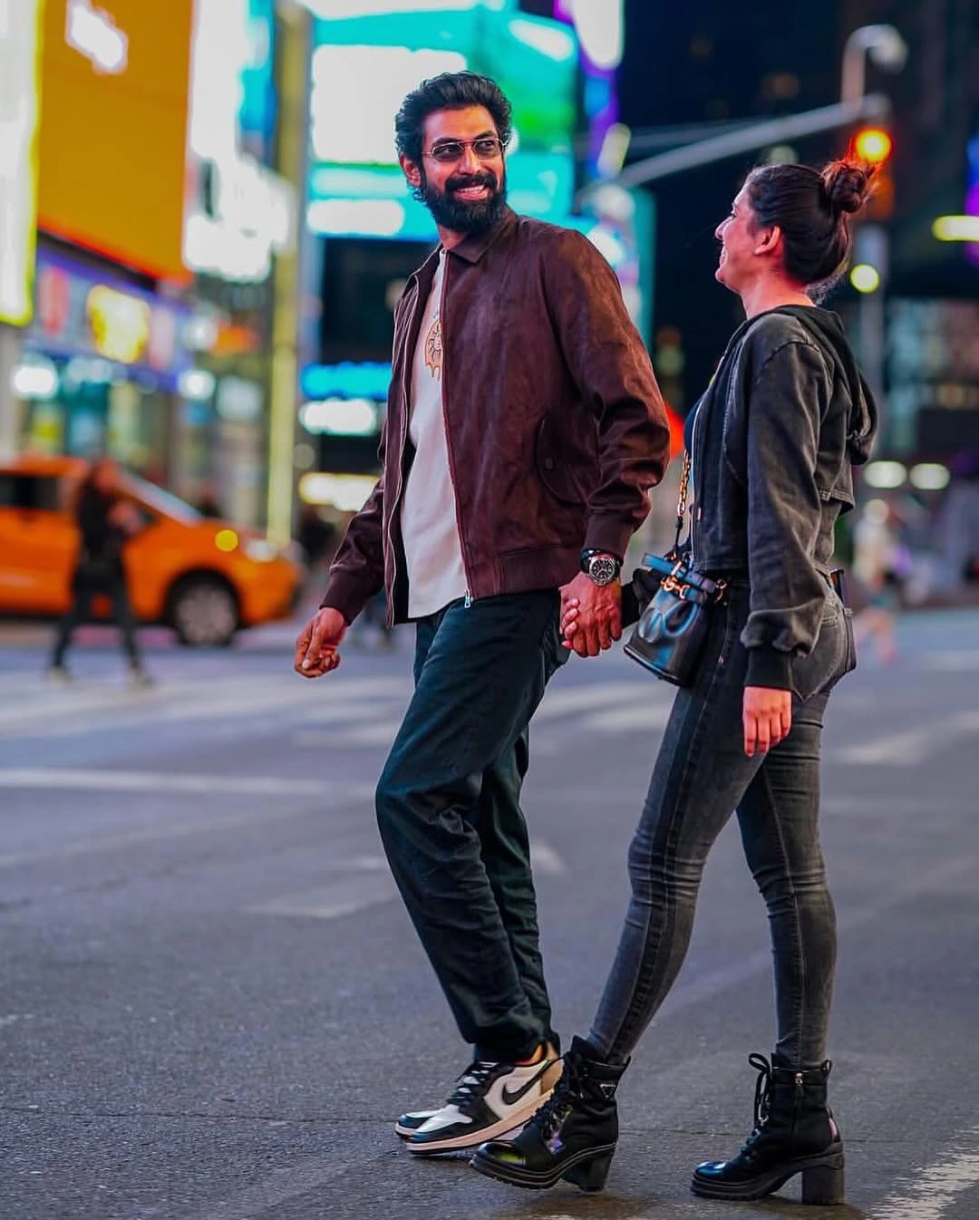Rana Daggubati Enjoying Vacation with his wife Miheeka in America