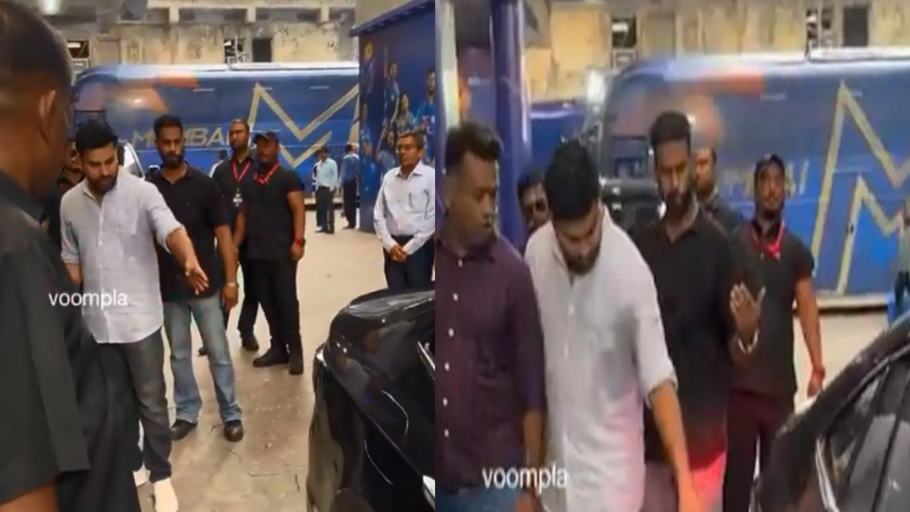 Rohit Sharma : వాంఖడే కార్యక్రమం అనంతరం ఓ వ్యక్తిని తిట్టిన రోహిత్ శర్మ..! వీడియో వైరల్.. Rohit Sharma : వాంఖడే కార్యక్రమం అనంతరం ఓ వ్యక్తిని తిట్టిన రోహిత్ శర్మ..! వీడియో వైరల్..