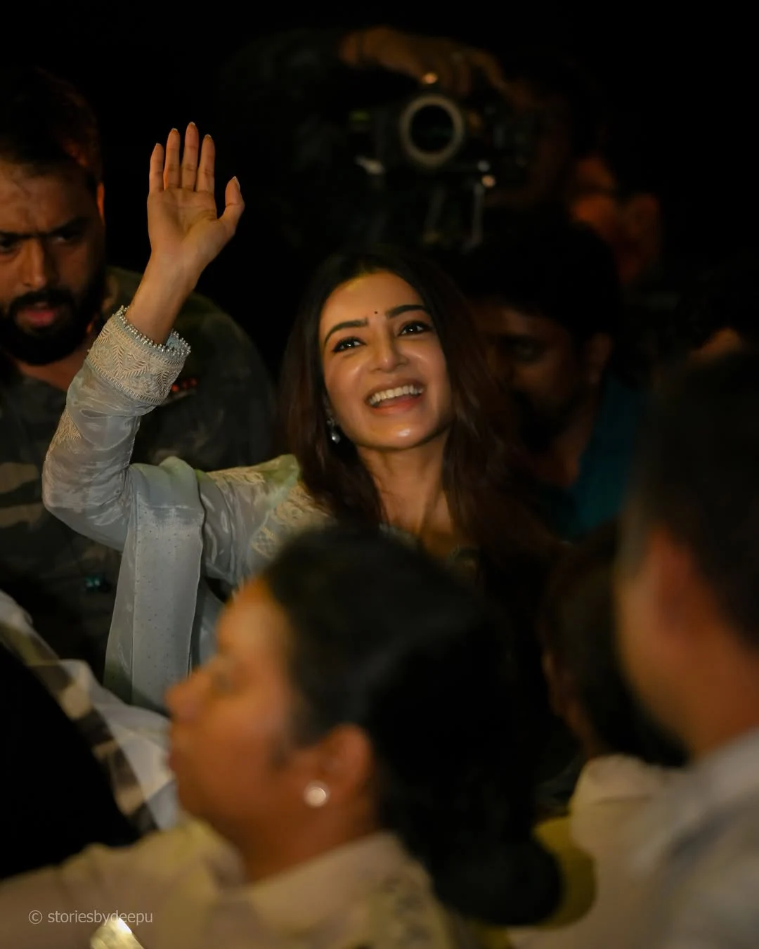 Samantha Cute Photos From Subham Movie Promotions