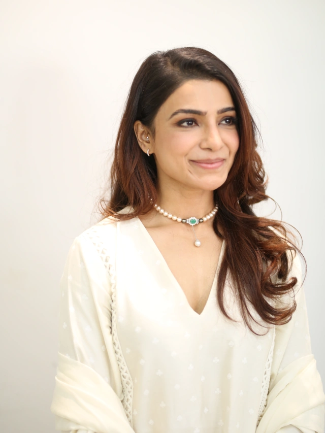 Samantha Latest Photos in Subham Movie Promotions