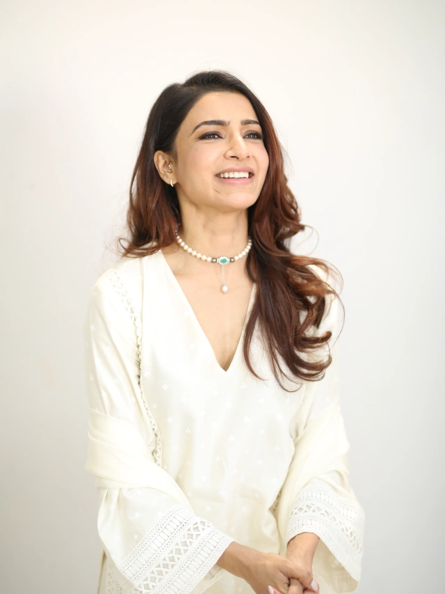 Samantha Latest Photos in Subham Movie Promotions