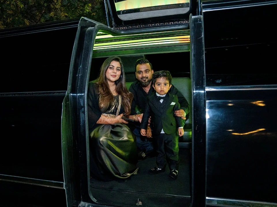 Actress Shamna Kasim Son Birthday Celebrations in Dubai