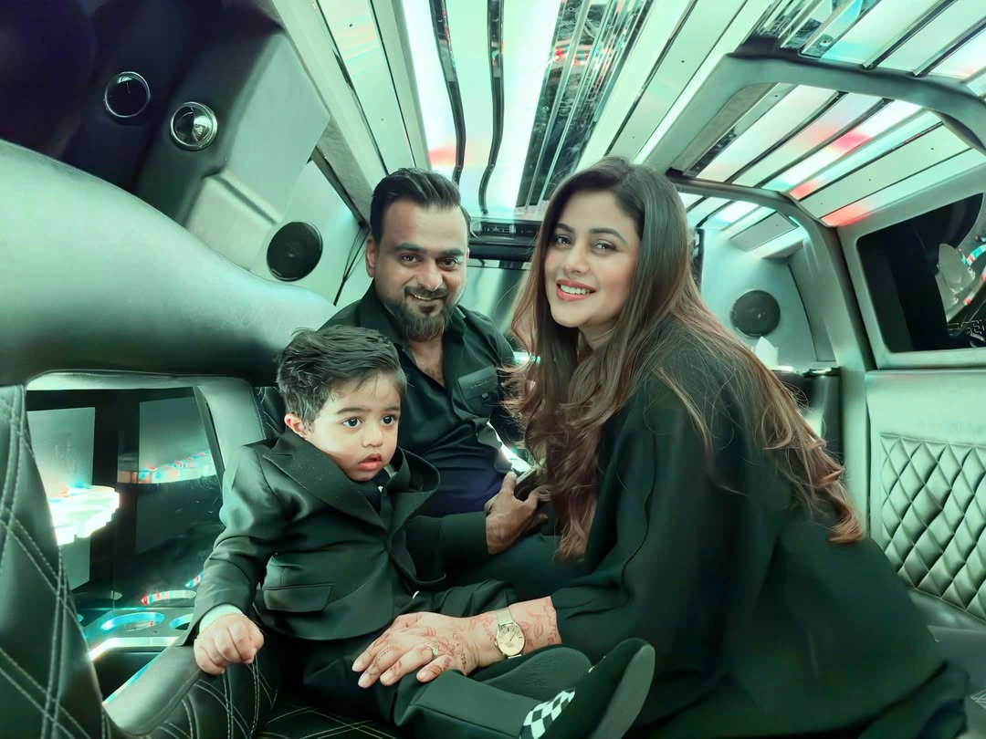 Actress Shamna Kasim Son Birthday Celebrations in Dubai