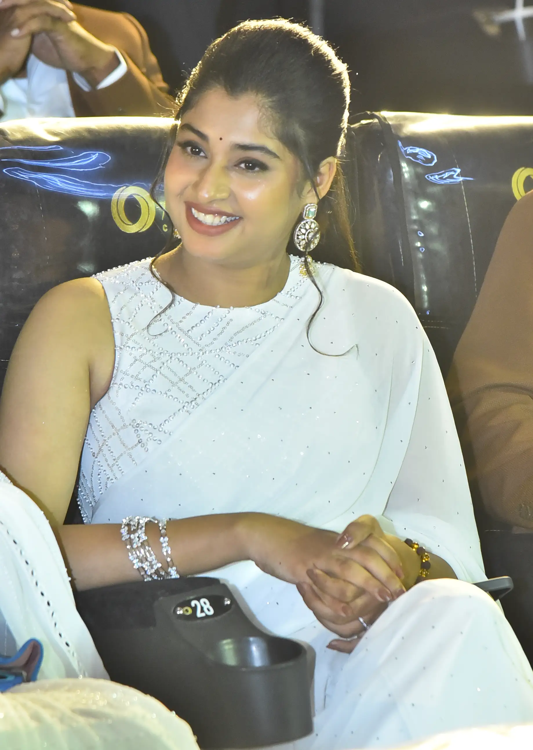 Choreographer Shrasti Verma Shines in White Saree