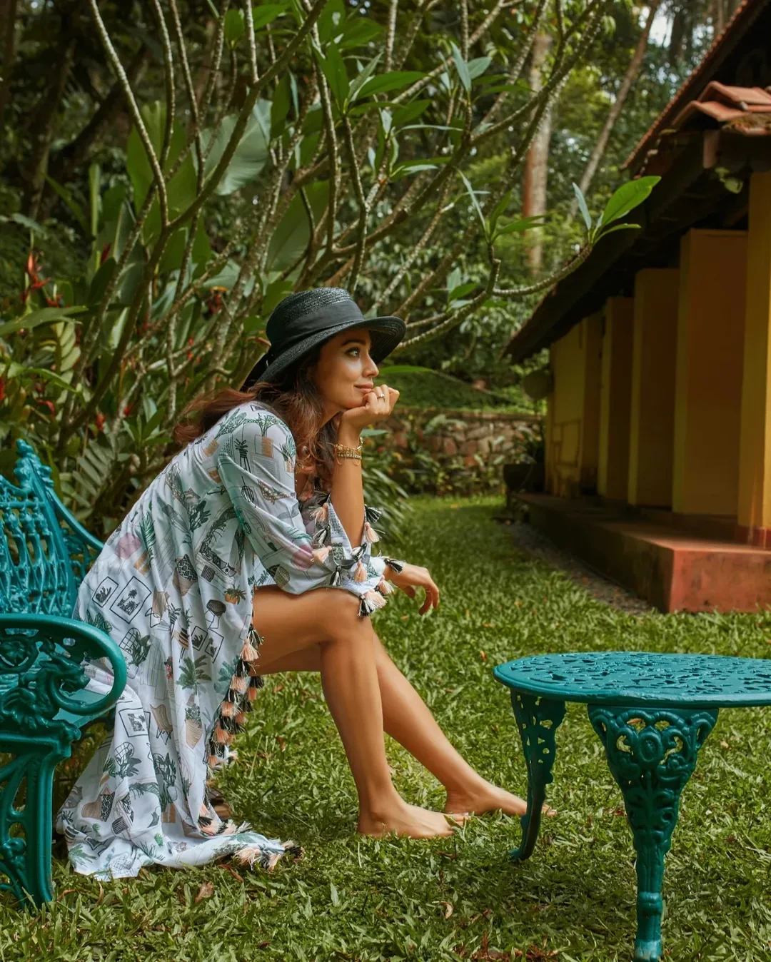 Shriya Saran Enjoying Vacation in Kerala With Family