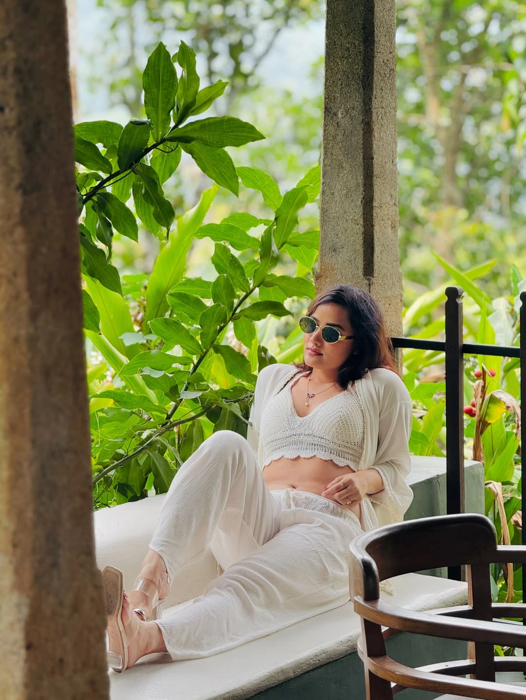 Siri Hanumanthu Enjoying Vacation in Kerala