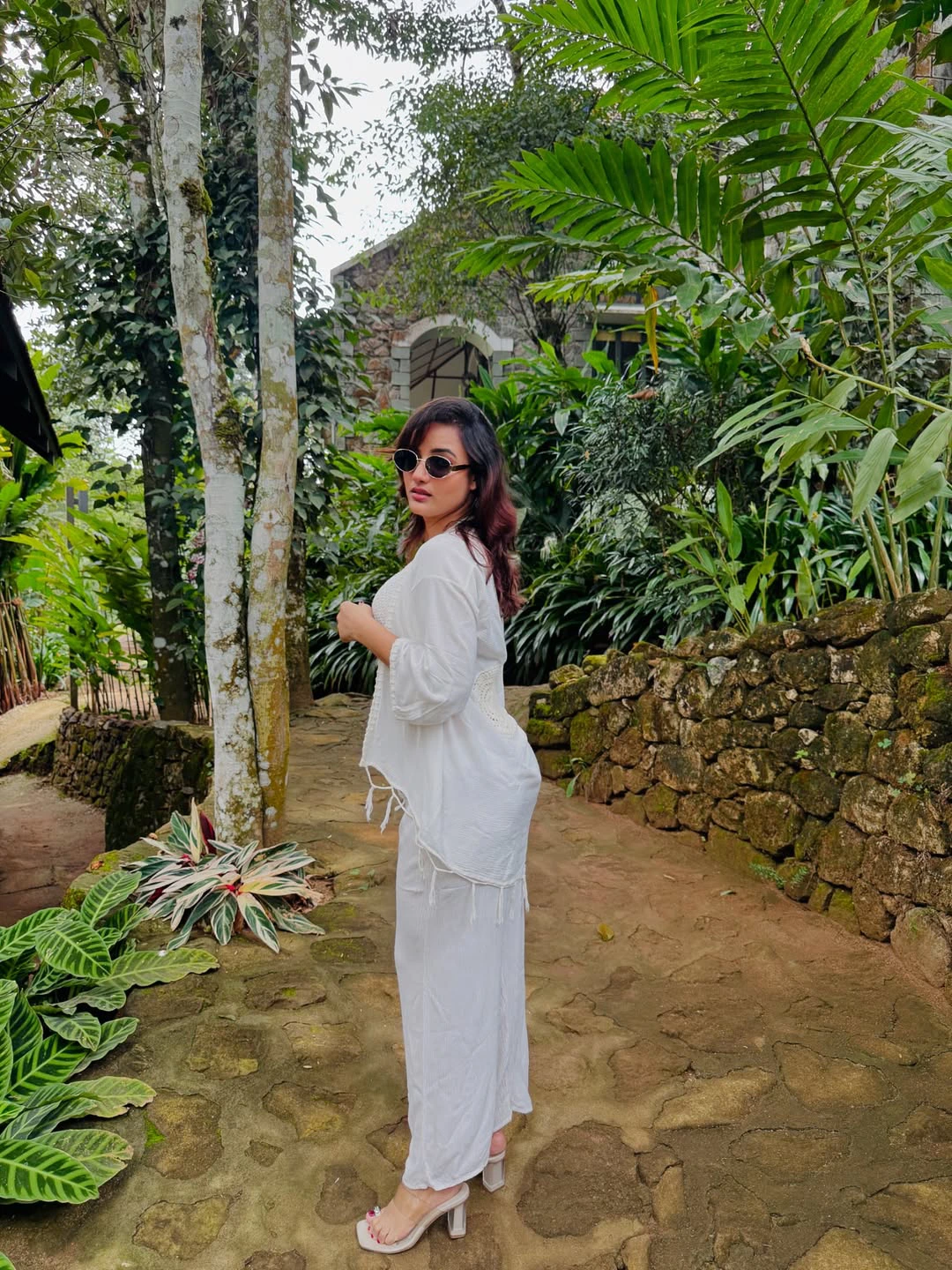 Siri Hanumanthu Enjoying Vacation in Kerala