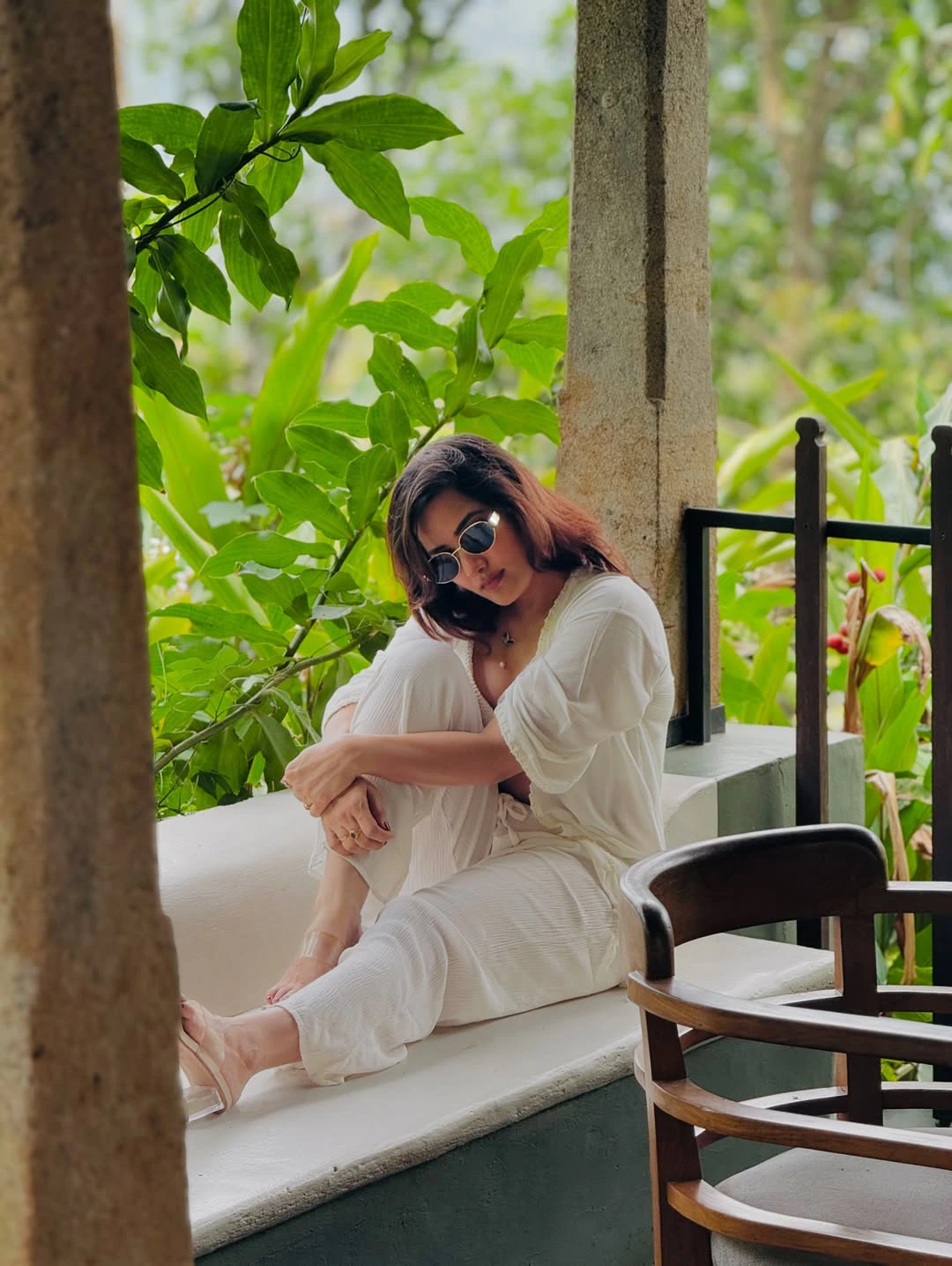 Siri Hanumanthu Enjoying Vacation in Kerala