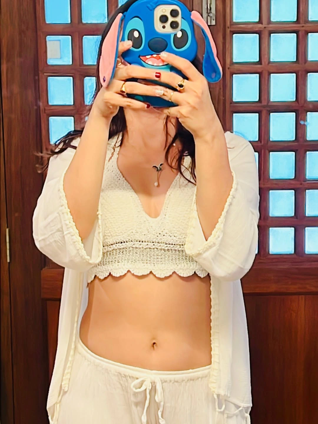 Siri Hanumanthu Enjoying Vacation in Kerala