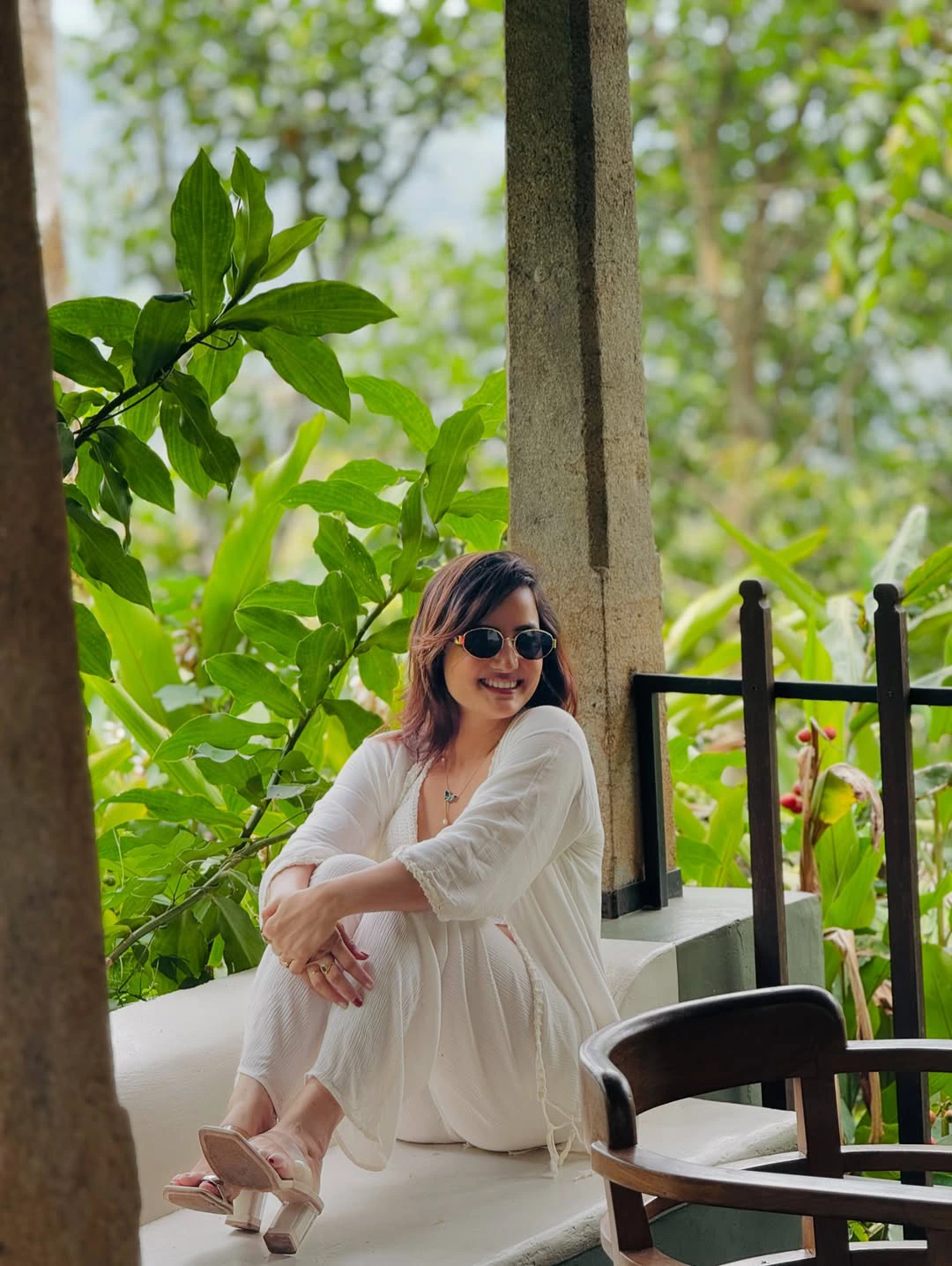 Siri Hanumanthu Enjoying Vacation in Kerala