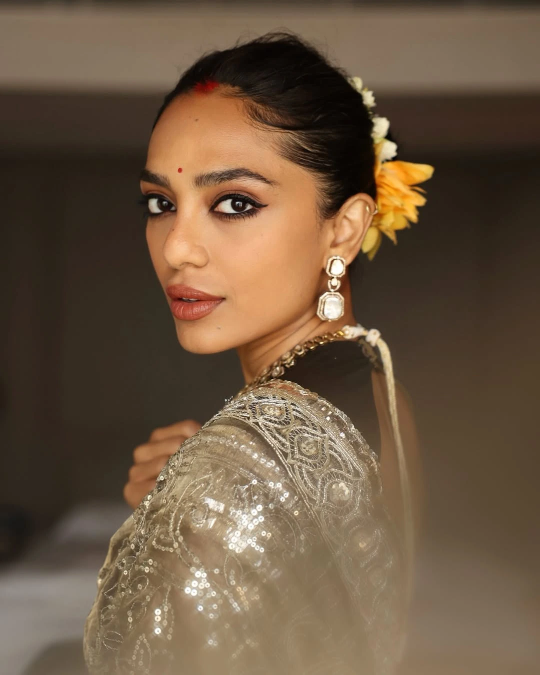 Sobhita Dhulipala in Saree at Waves Summit