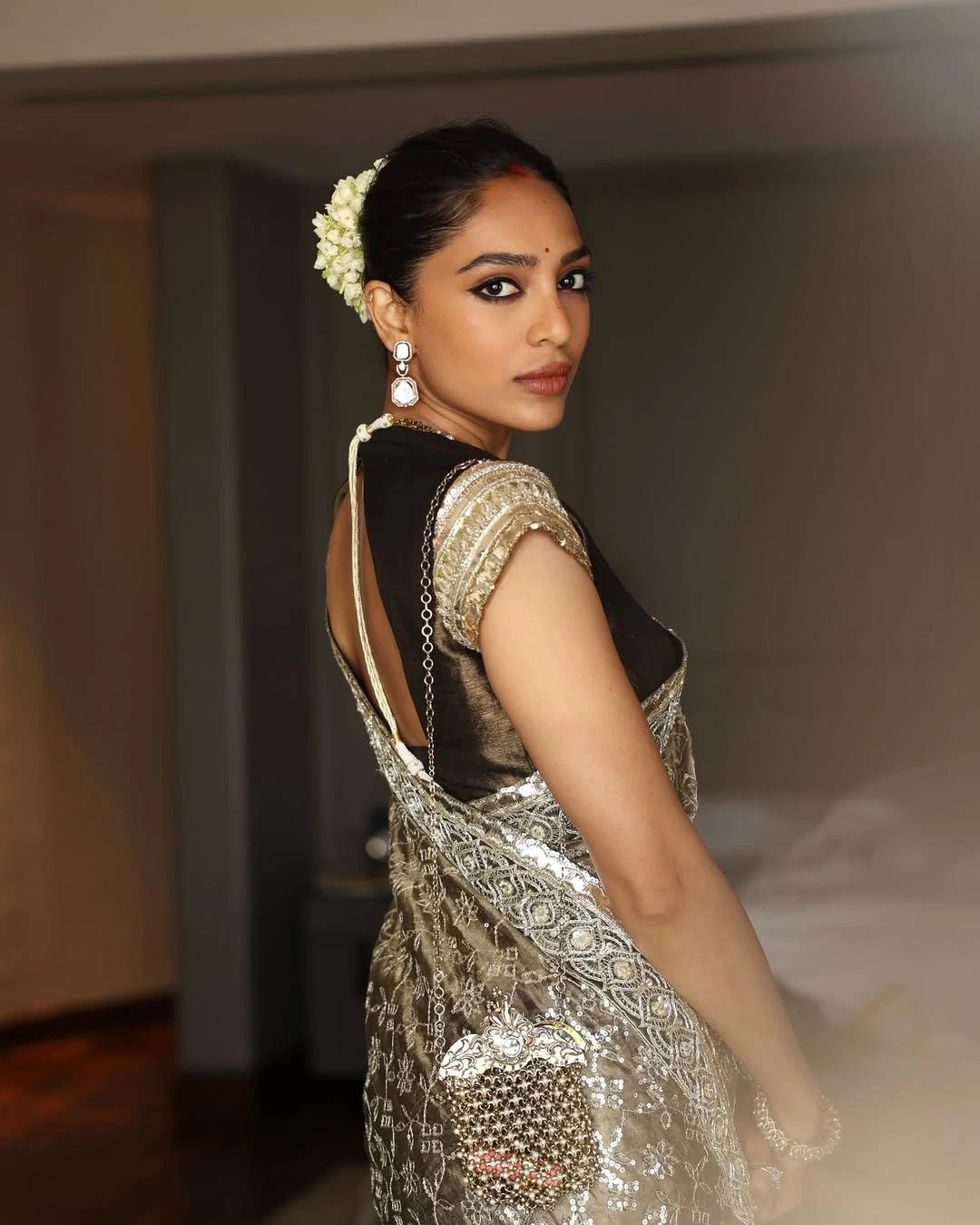 Sobhita Dhulipala in Saree at Waves Summit