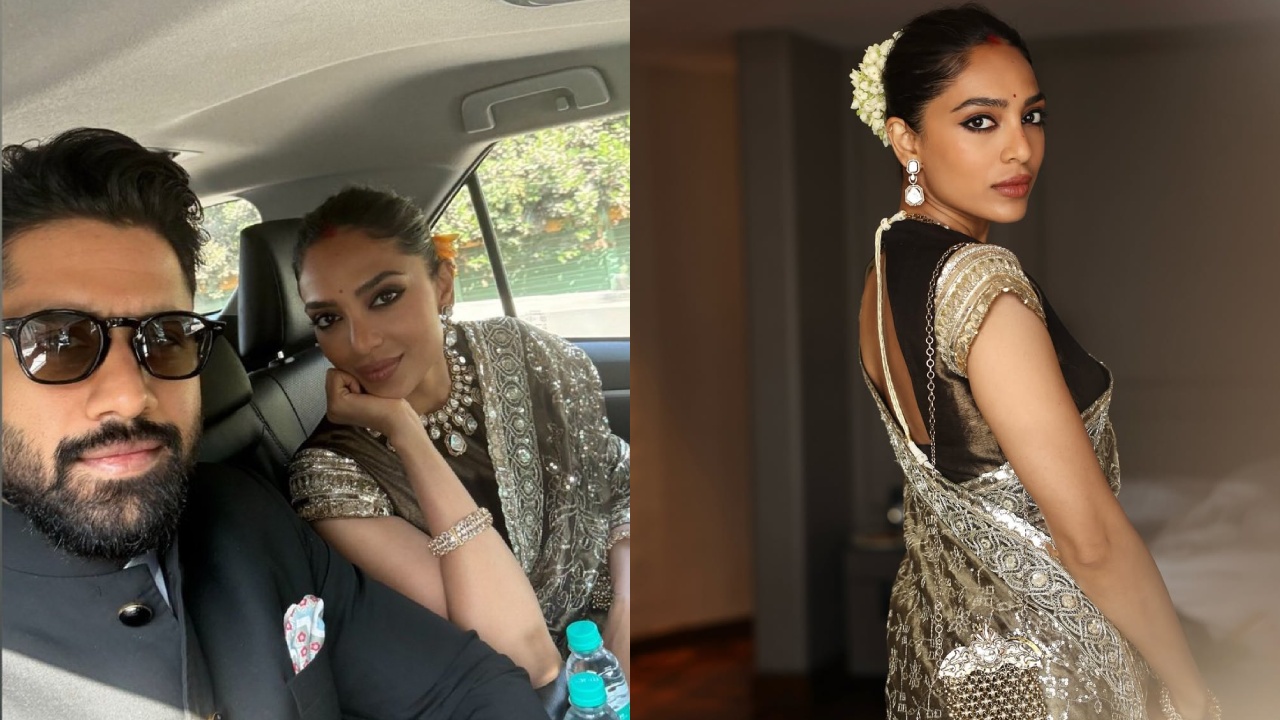 Sobhita Dhulipala : వేవ్స్ సమ్మిట్ లో చీరకట్టులో శోభిత హొయలు.. చైతూతో కలిసి..